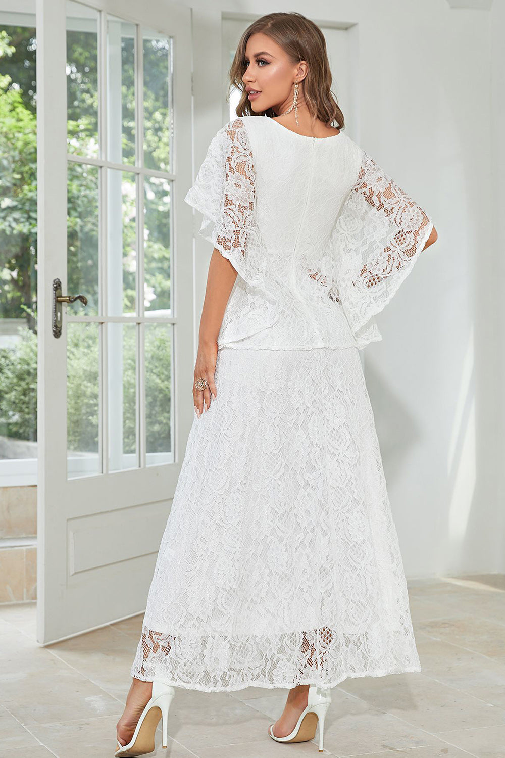 Dekolt Okrągły Czarne Sukienki Koronkowe Na Wesele