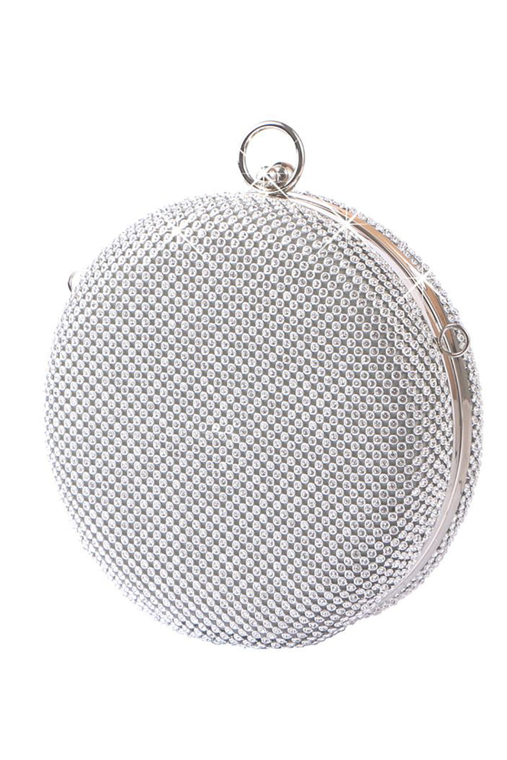 Błyszcząca torebka wieczorna Rhinestone