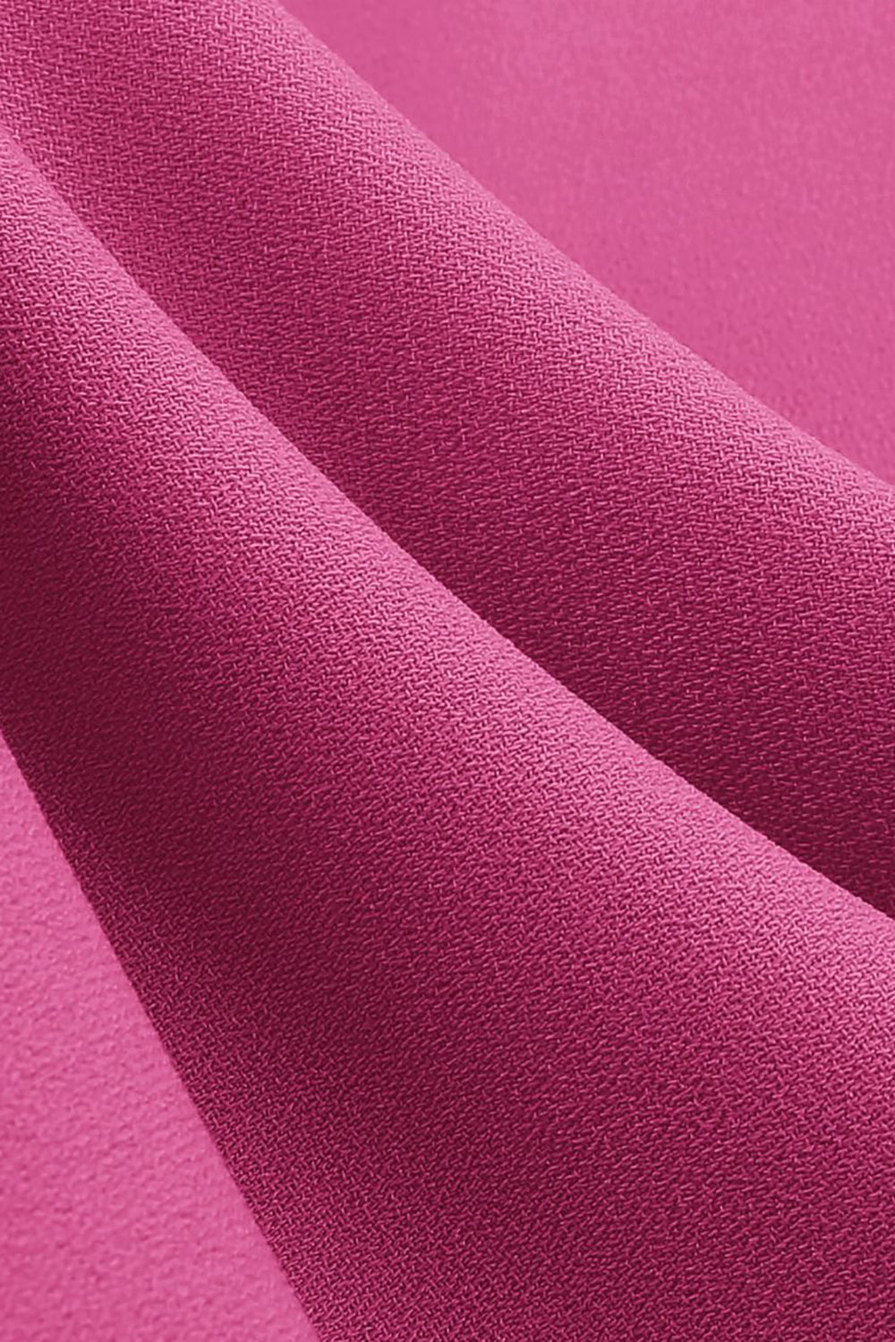 Fuksja Krótkie Rękawy Sukienka W Stylu Lat 50