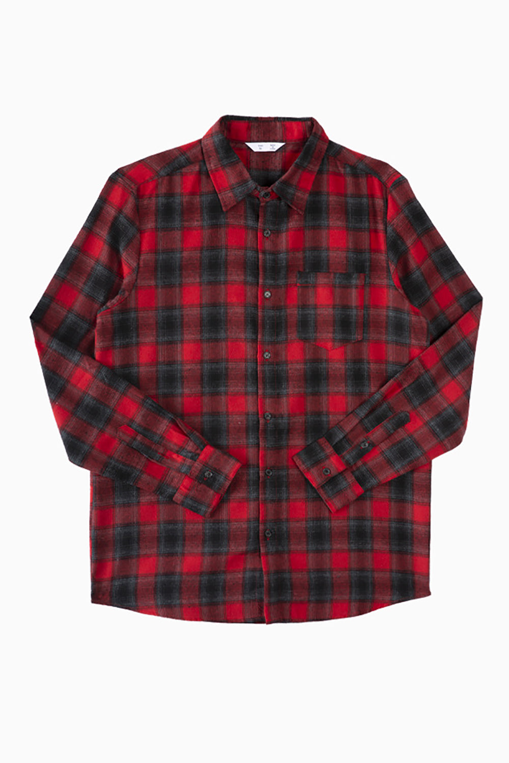 Bordowe Sukienki W Kratę I Koszulka Z Długimi Rękawami Rodzinne Dopasowane Stroje