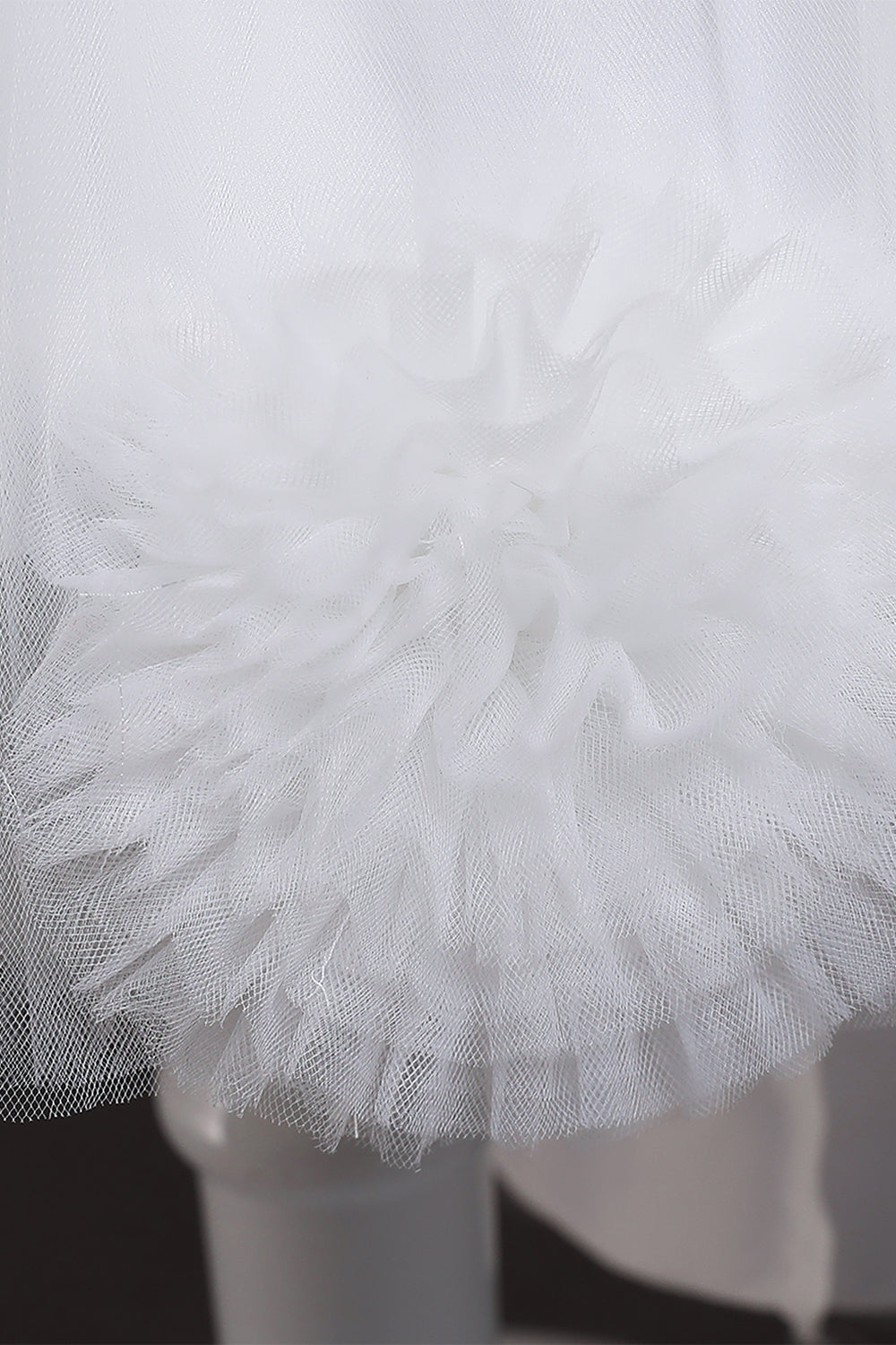 Pudrowy Róż Asymetryczne Sukienki Dziewczęce z kwiatami