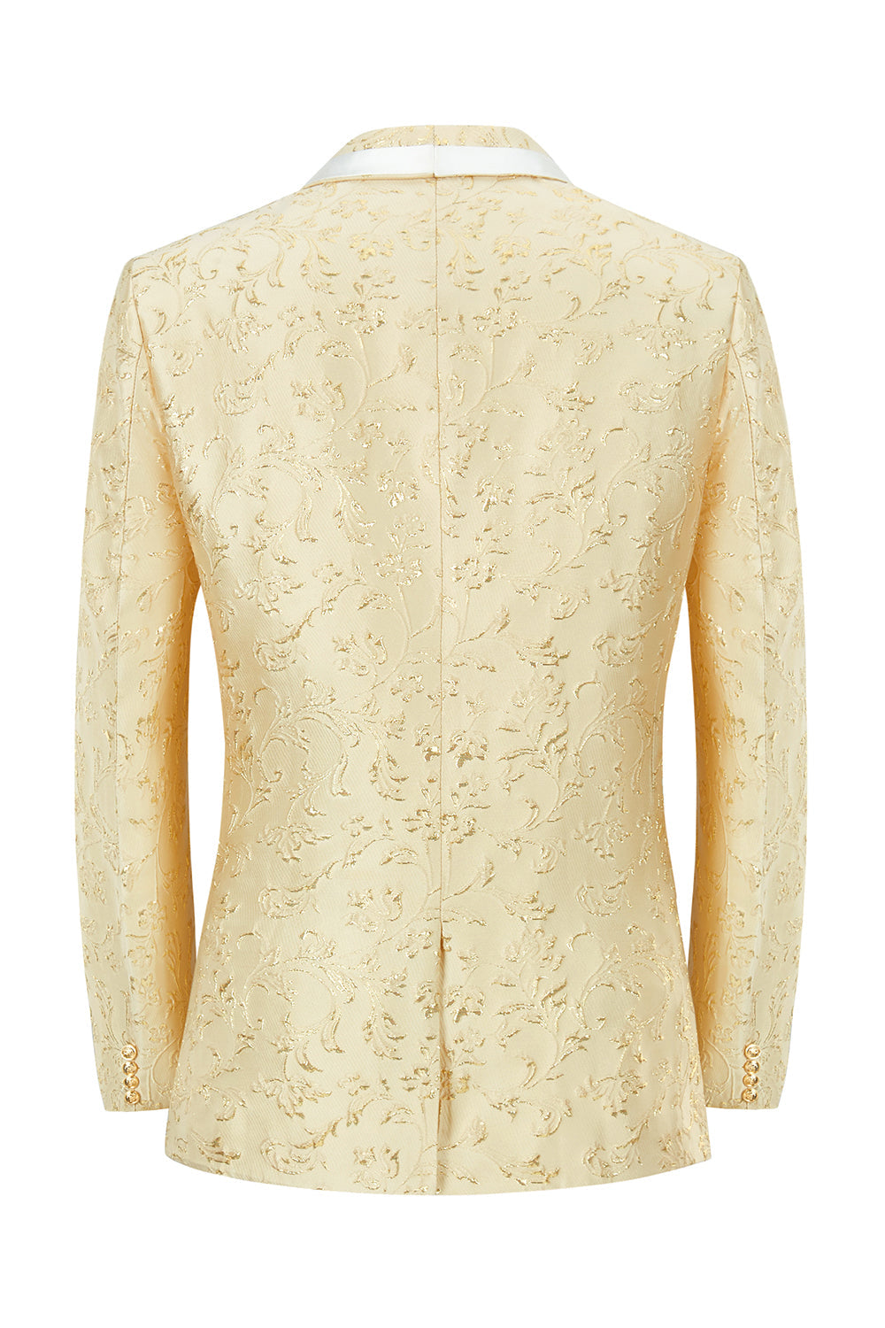 Mint Shawl Lapel One Button Żakardowe garnitury na studniówkę męską