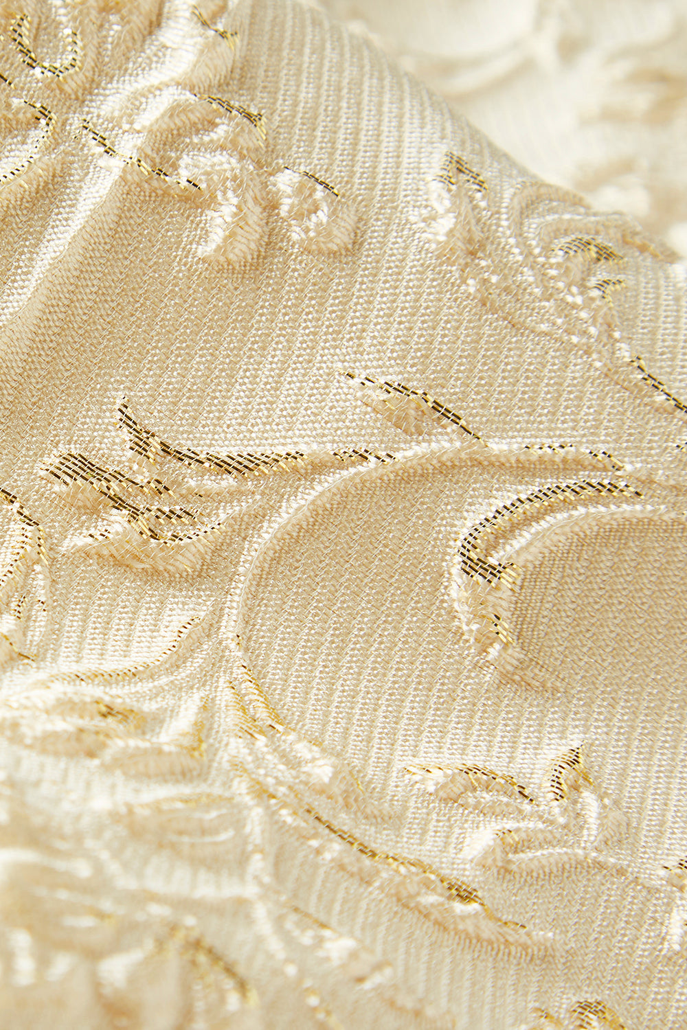 Szampański szal klapa Jeden guzik Żakardowe garnitury na studniówkę męską