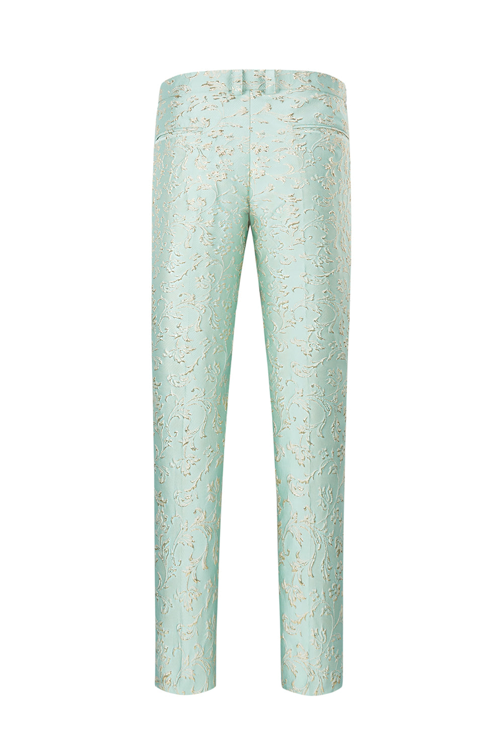 Mint Shawl Lapel One Button Żakardowe garnitury na studniówkę męską