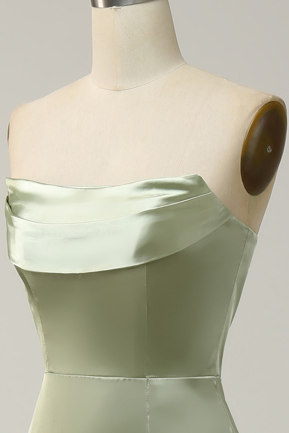 Zielona Syrenka Covertible Nosić Długą Sukienki Dla Druhny