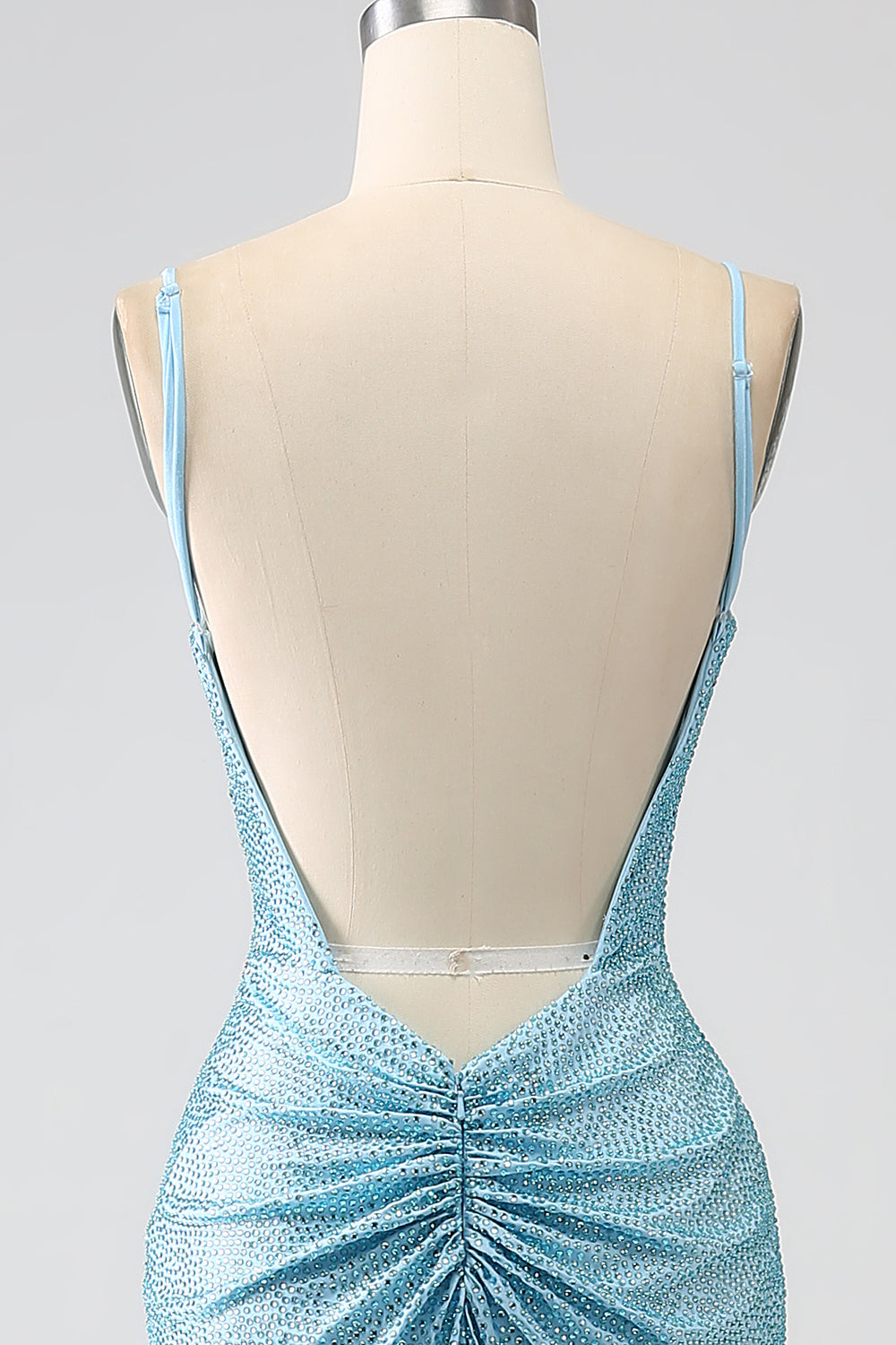 Błyszcząca Ciemnozielona Długa Sukienka Na Studniówkę Z Koralikami Z Rozcięciem