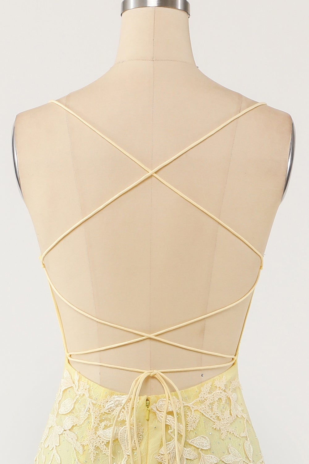 Jasnofioletowa Sukienka Syrenka Na Wesele z Aplikacjami