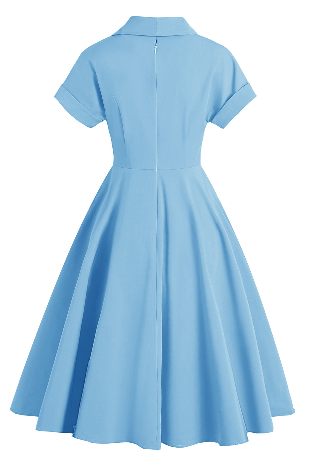 Elegancka żółta sukienka vintage z dekoltem w serek