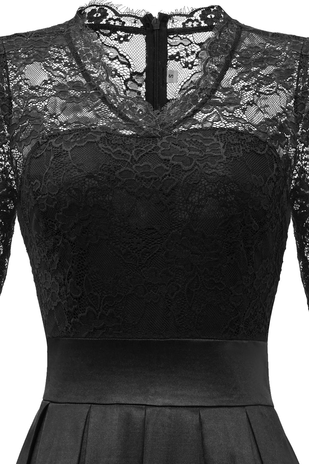 Bordowy Sukienki Koronkowe Z Rekawem