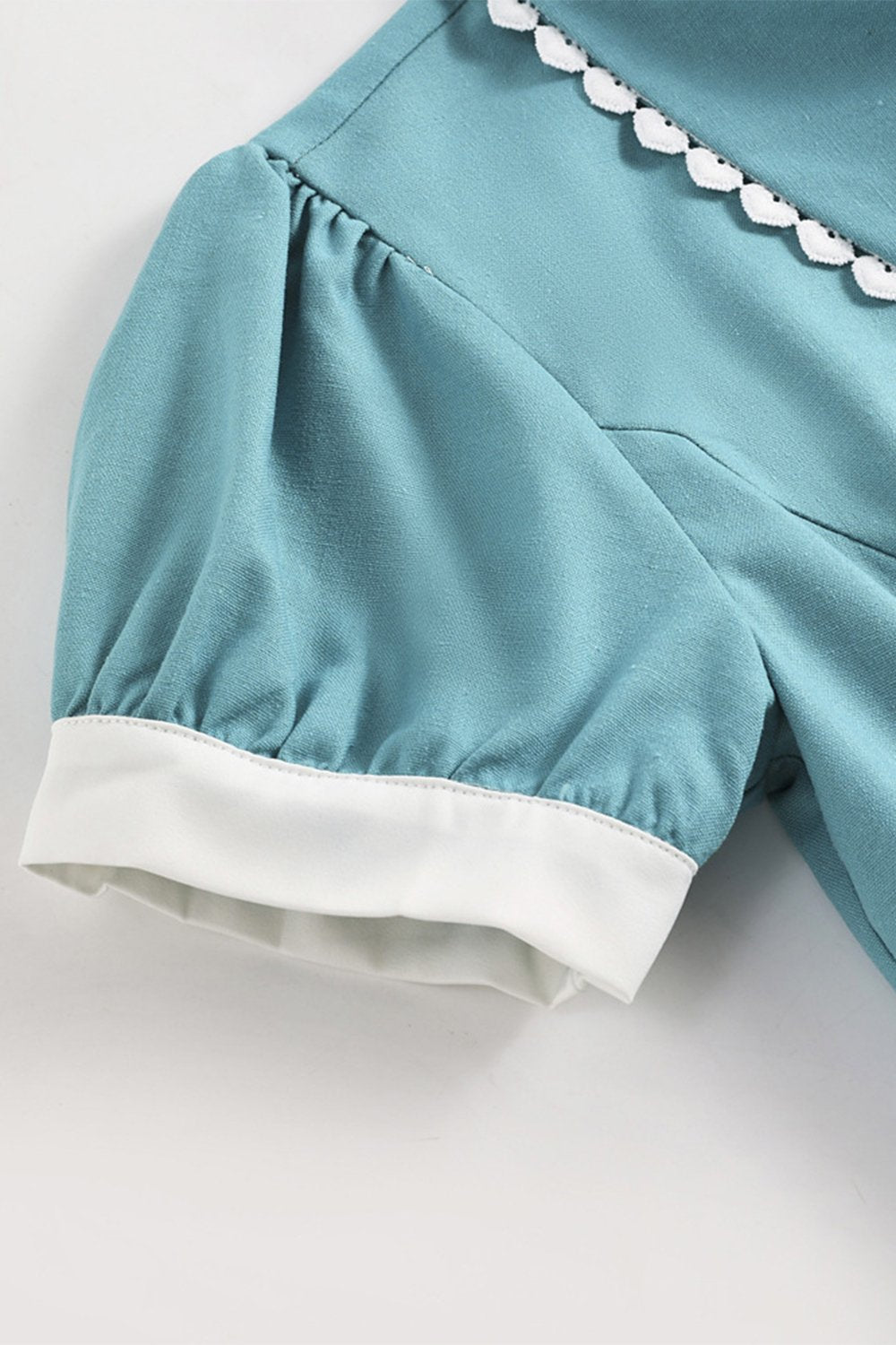 Zielone Sukienki Lata 50 Z Rekawem