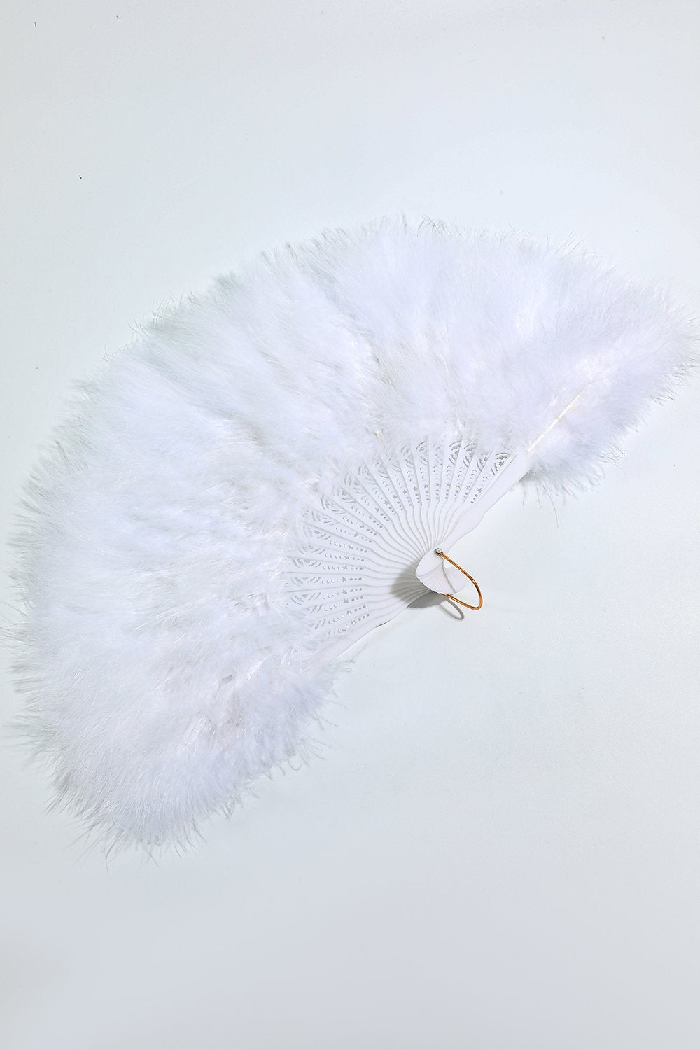 Gatsby Czarny Pióro Składany Wentylator