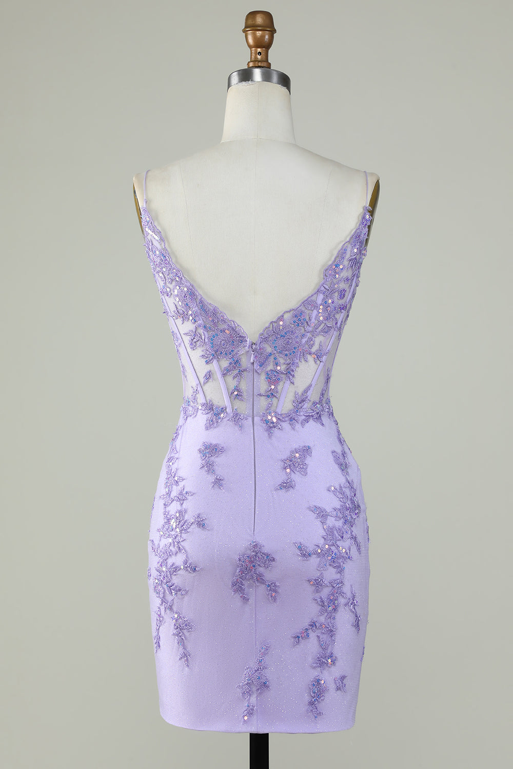 Cienkich Ramiączkach Fioletowe Sukienki Na Impreze z Gorsetem