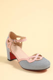 Białe czarne paski Retro Buty