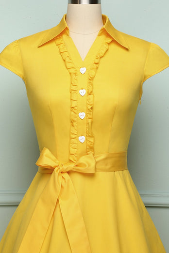 Żółte 1950 Swing - ZAPAKA