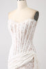 Załaduj obraz do przeglądarki galerii, Zamienny Biały Koronkowe Sukienki Komunijne Sznurowane Z Tyłu