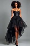 sukienka wizytowa A Line Sweetheart High-Low
