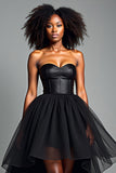 sukienka wizytowa A Line Sweetheart High-Low