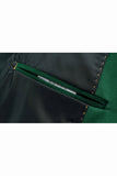 Męska marynarka z klapami Green Peak Slim Fit z jednym guzikiem