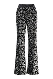 Błyszczący 2-częściowy damski garnitur na studniówkę Slim Fit z szarfą