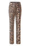 Coffee Leopard Peaked klapa 2 sztuki Garnitury na studniówkę