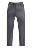 2-częściowe męskie garnitury z klapami Blue Peak Lapel