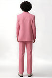 Blush Peak Lapel 2-częściowe jednorzędowe męskie garnitury balowe