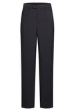 Slim Fit Czarne 2-częściowe szalowe klapy z jednym guzikiem Męskie garnitury