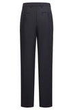 Slim Fit Czarne 2-częściowe szalowe klapy z jednym guzikiem Męskie garnitury