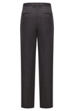 Peak Lapel 3-częściowe jednorzędowe kawowe garnitury męskie