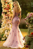 Sukienka na bal z hukiem i cekinami z blush blush i halterem