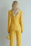 Dwuczęściowe garnitury balowe z klapą Peak Slim Fit z jednym guzikiem