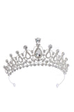 Srebrna kryształowa tiara Królowej Konkursu Pięknego Konkursu