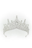 Złoto-królewska Niebieska Kryształowa Tiara Królowej Konkursu Maturalnego