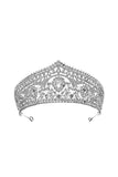 Luksusowa Kryształowa Tiara Złotej Korony Księżniczki