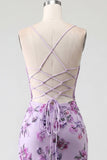 Róż Bodycon Neck Hatter Neck, surowy gorset, cekiny i sukienka Homecoming