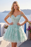 Sukienka na bal maturalny w formie A-Line Cold Shoulder Cold Shoulder z koralikami