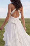 Suknia ślubna A Line A Line Chiffon Boho