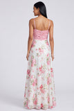 A Line A Space Space Spaghetti Maxi Floral Dress