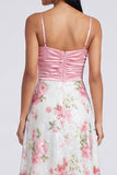 A Line A Space Space Spaghetti Maxi Floral Dress