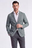 Sage Mean's Means Cupe Single-Breasted Sage Men's Blazer