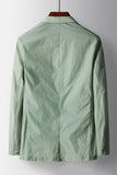 Sage Mean's Means Cupe Single-Breasted Sage Men's Blazer