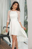Załaduj obraz do przeglądarki galerii, Biała Zamienny Sukienki Koronkowa Na Komunie