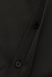 Czarna koszula Solid Men's Suit