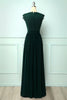 Załaduj obraz do przeglądarki galerii, Zielona Długie Szyfonowa Sukienka Na Wesele