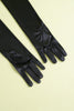 Załaduj obraz do przeglądarki galerii, Akcesoria Lata 20 Czarna Rękawiczki Imprezowe
