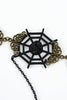 Załaduj obraz do przeglądarki galerii, Halloween Vintage Spider Web Bransoletka Pierścień