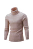 Załaduj obraz do przeglądarki galerii, Granatowe męskie Slim Fit Turtleneck Casual Twisted Dzianinowe swetry