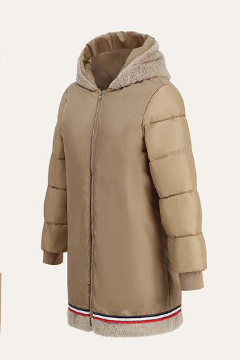 Czarna kurtka Winter Parka ze zdejmowaną wkładką