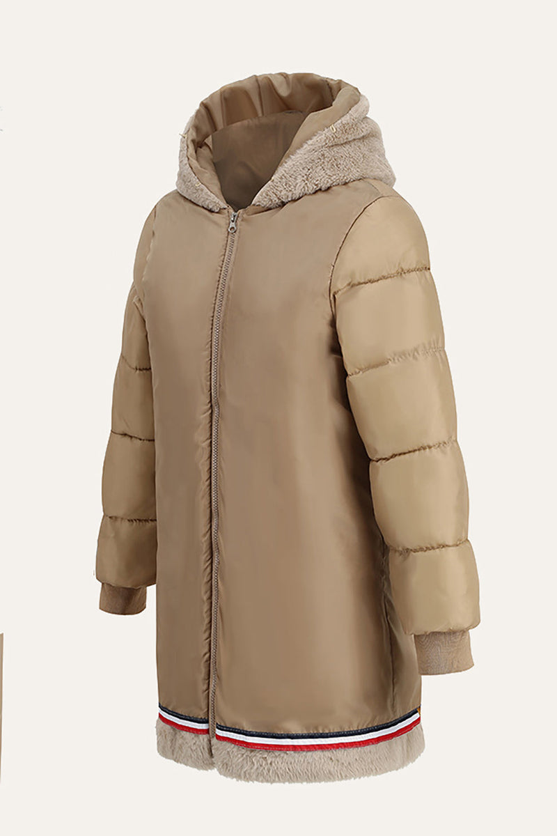 Załaduj obraz do przeglądarki galerii, Czarna kurtka Winter Parka ze zdejmowaną wkładką