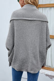 Sweter z dzianiny Poncho Cardigan